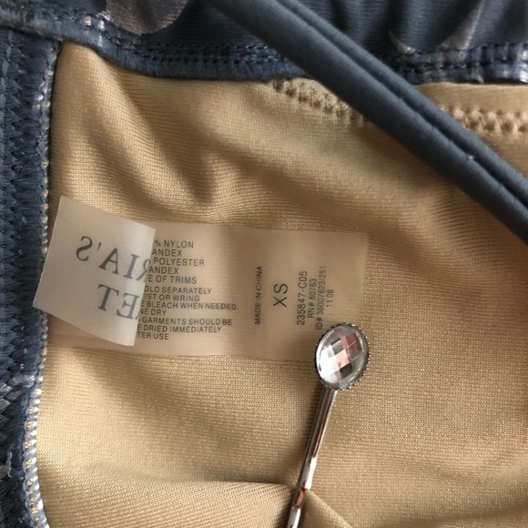 Victoria’s Secret Bird Print Gray Bikini - Picture 9 of 11